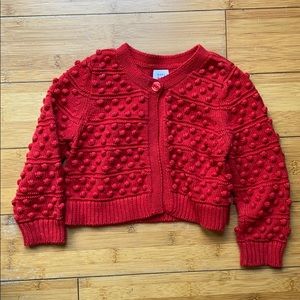 Baby Gap Pom Pom Cardigan